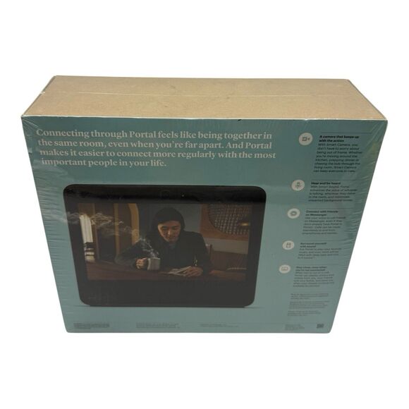 Facebook Portal Smart 10.1 B81AO1BUS  Hands Free Video Calling New SEALED - Picture 3 of 5